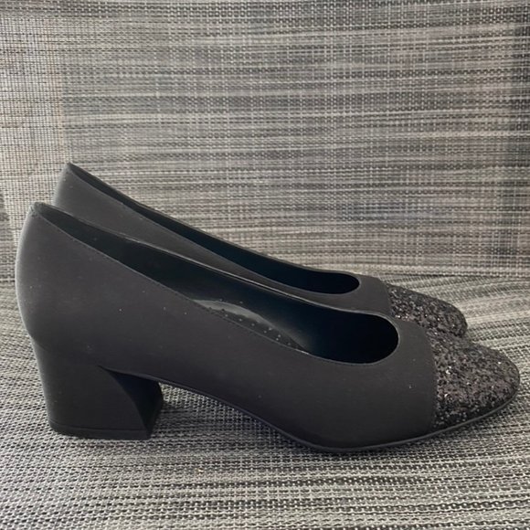 ✨NWT VANELI PEPPER PUMP BLACK DRESS BLOCK HEEL 6 - Picture 2 of 7